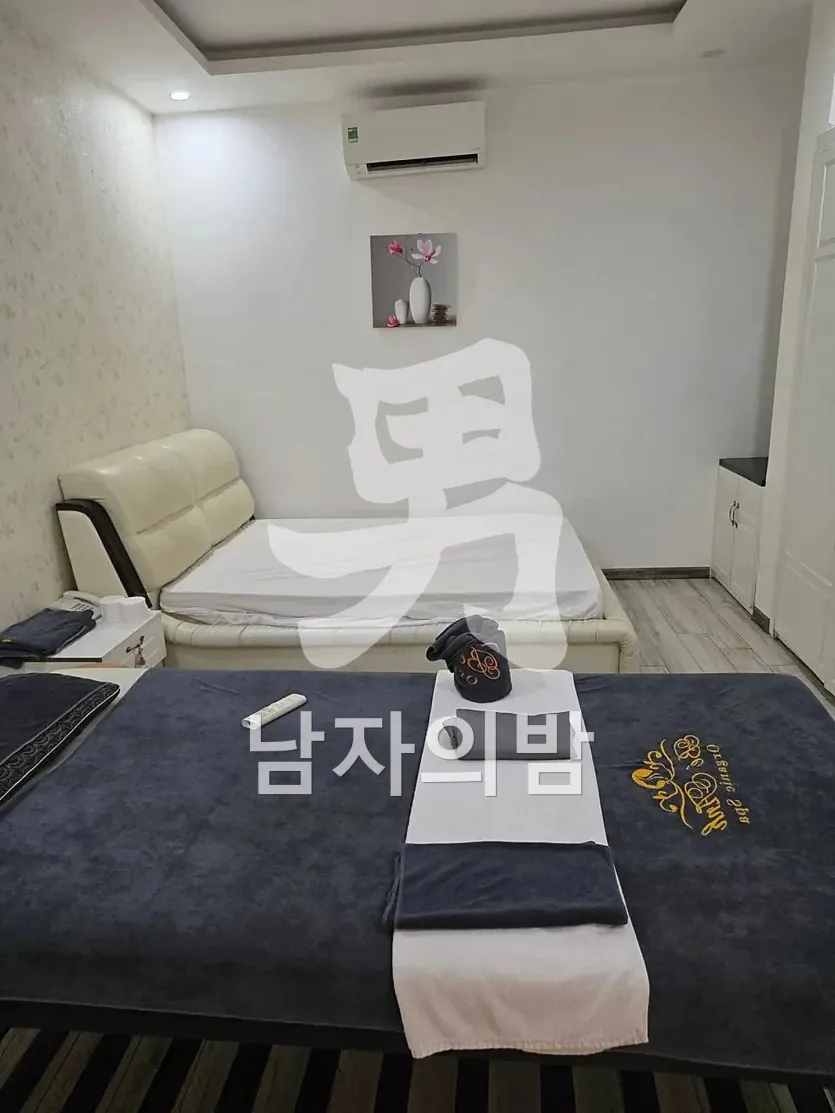 다낭 베안스파 은은한 분위기의 개별 관리실