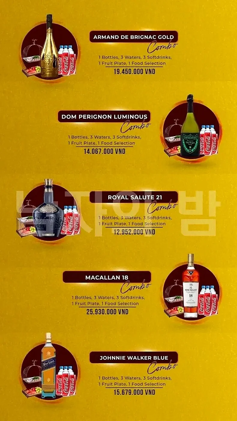 다낭 골든파인 클럽 가격표