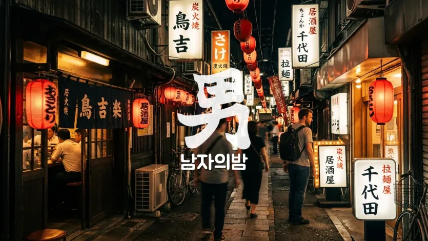 호치민 레탄톤 리틀재팬 일본인 거리 밤 이자카야 붉은 등불 야경 남자의밤