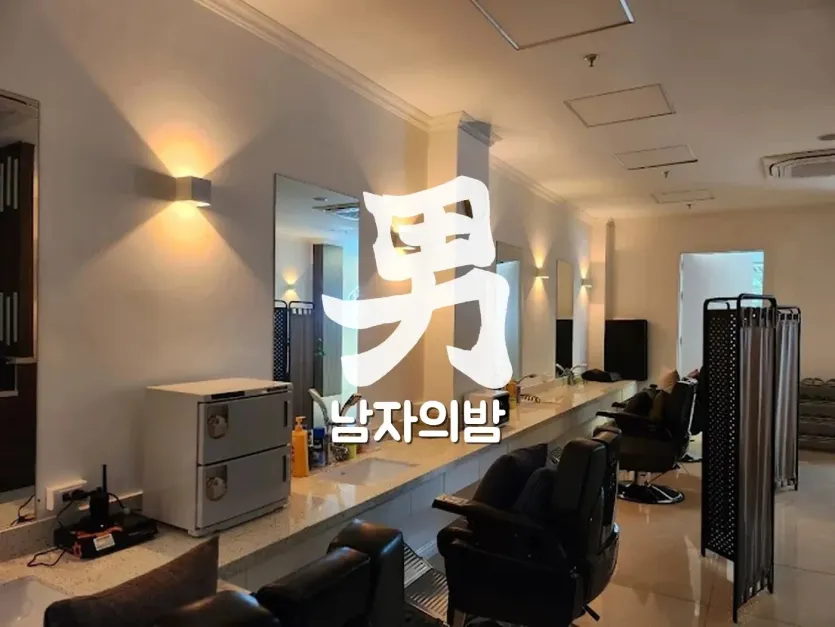 하노이 이발관 바버12 정갈한 이발관 콘셉트 내부 인테리어