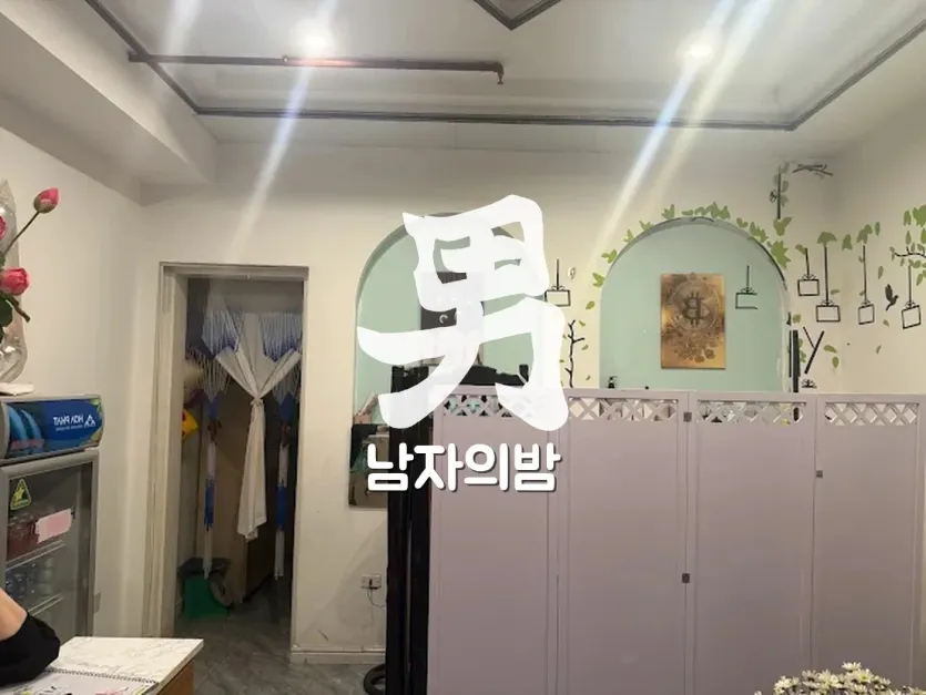 하노이 리스파 내부 룸과 월풀 시설 분위기