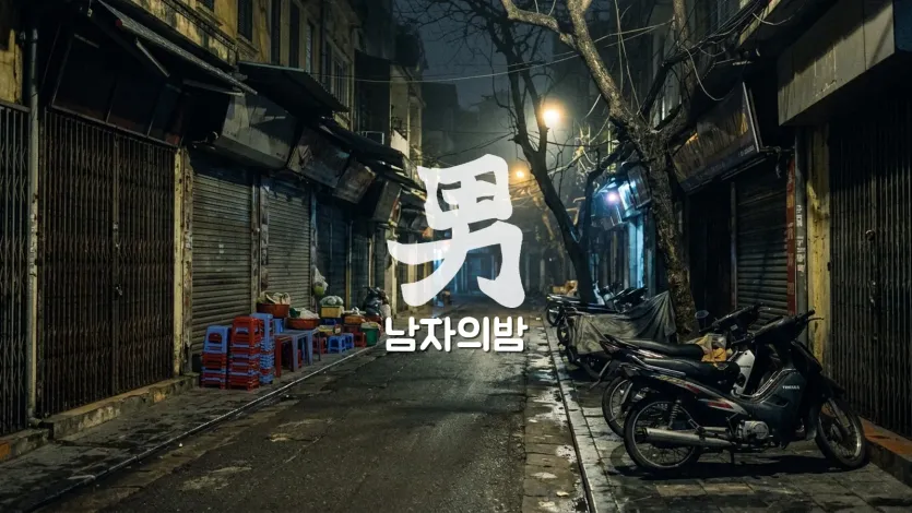 하노이 밤 그랩 이동과 미딩 골목 입구 야경 주의사항