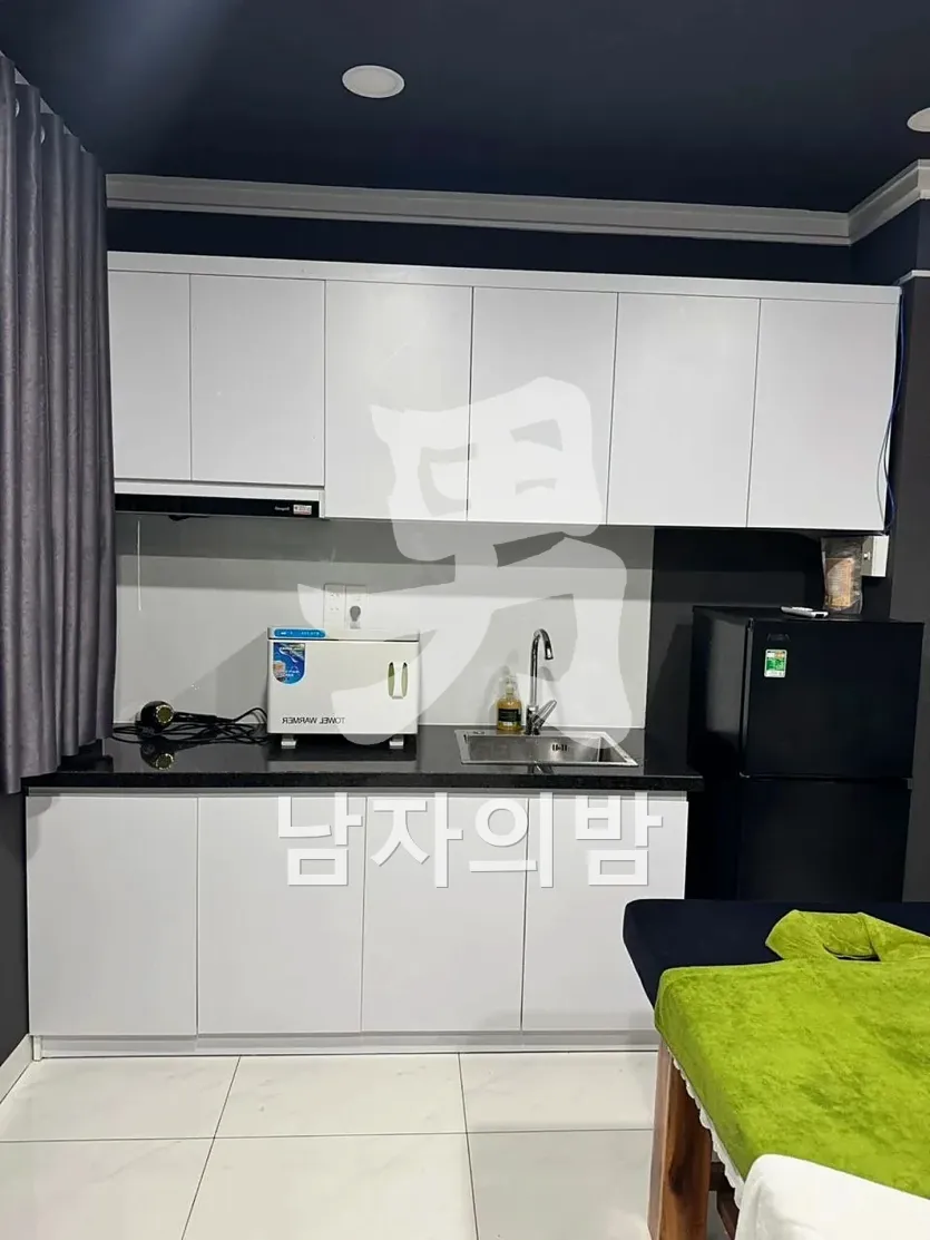 나트랑 비타민 스파 복도와 룸 배치