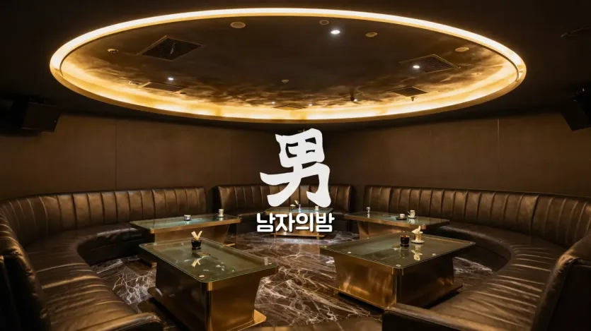 나트랑 가라오케 룸 내부 조명